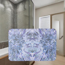 Elegantes, eisblaues Mosaik, modern