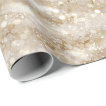 Elegantes Elfenbein-Perlen-Cream-Glitter-Muster