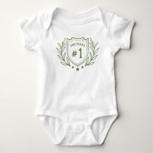 Elegantes Emblem für das Personalisierte Baby zum  Strampler
