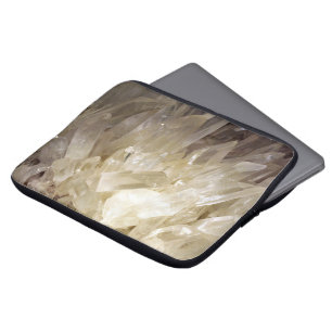 Elegantes Energy Graphic Clear Quarz Laptopschutzhülle