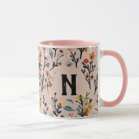 Elegantes erstes Feminine Floral Muster Pink mädch