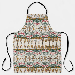 Elegantes ethnisches florales Boho-Design Schürze