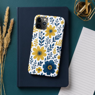Elegantes ethnisches mediterranes florales Kunstmu iPhone 16 Pro Max Hülle
