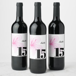 Elegantes Etikett für das Party des Weinlabels