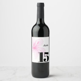 Elegantes Etikett für das Party des Weinlabels