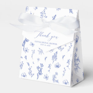Elegantes Etwas Blaues vor der Hochzeitsdusche Geschenkschachtel