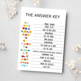 Elegantes Eucalyptus Watercolor Brautparty Game