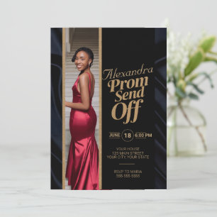 Elegantes Eye Catching Prom Absenden des komplette Einladung