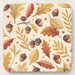 Elegantes Fall Pattern Getränkeuntersetzer