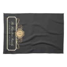 Elegantes Familienheim Monogramm Holzkohle-Küche