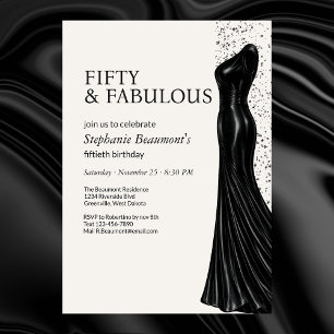 Elegantes fantastisches schwarzes Kleid der Frau z Einladung