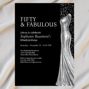 Elegantes fantastisches silbernes Kleid der Frau z Einladung