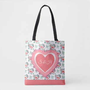 Elegantes, farbenfrohes, florales Wasserfarbenmust Tasche