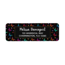 Elegantes, farbenprächtiges Schmetterlingsmuster a