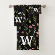 Elegantes farbiges Personalisiertes Monogramm