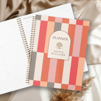 Elegantes feminin gestreiftes Muster personalisier