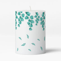Élégantes feuilles d'eucalyptus aquarelle décorati