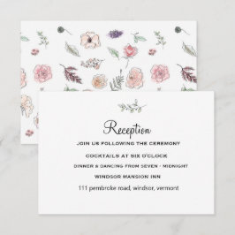 Elegantes Flat Moderne botanische Grüne Hochzeit Einladung