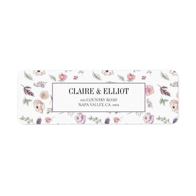 Elegantes Flat Modernes botanisches Grünes Weddin (Vorne)