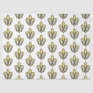 Elegantes Fleur-de-Lis-Design-Seidenpapier Seidenpapier