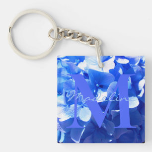 Élégantes fleurs bleues, élégantes hortensias bleu