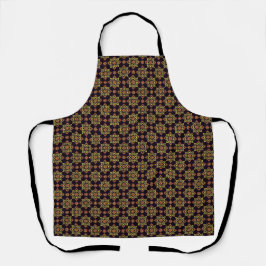 Elegantes Floral Mandala Muster Schürze