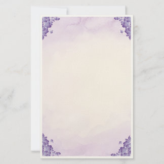 Elegantes Florales Briefpapier