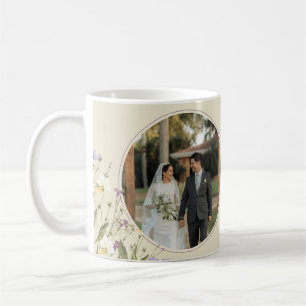Elegantes florales Design für Brautjungfern-Gesche Kaffeetasse