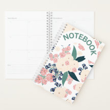 Elegantes florales Design – Marineblau, Rosa & Bei