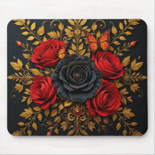 Elegantes florales Design Mousepad
