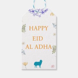 Elegantes Florales Eid al-Adha Geschenkanhänger