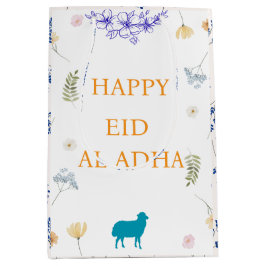 Elegantes Florales Eid al-Adha  Mittlere Geschenktüte