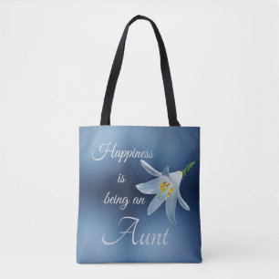 Elegantes florales Glück ist eine Tante Tasche