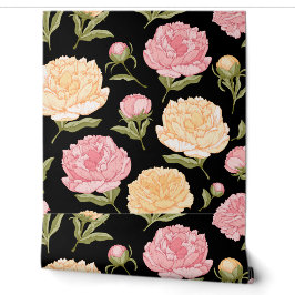 Elegantes florales Hintergrundbild - lebendige Blu Tapete
