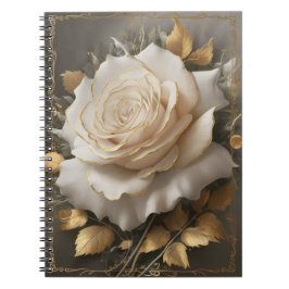 Elegantes florales Kunstdesign  Notizblock