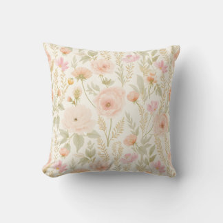 Elegantes, florales Muster Kissen