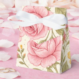 Elegantes florales Musterdesign – Zeitlose Botanik Geschenkschachtel