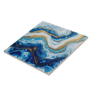 Elegantes Fluid Art Decorative Fliesen - Abstrakt 