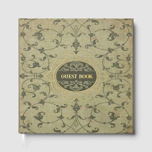 Elegantes Foil Gästebuch (Vorderseite)