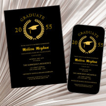 Elegantes formales Laurel Wreath Gold Cap Party