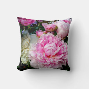 Elegantes Foto aus rosa, blühenden Pinien Kissen