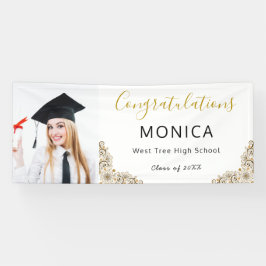 Elegantes Foto-Banner aus dem 2021 Abschluss Banner