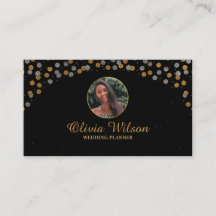 Elegantes Foto Brown Gray Glitzer Black Modern