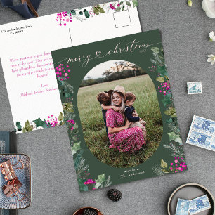 Elegantes Foto Frohe Weihnachten