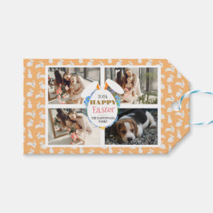 Elegantes Foto für Ostereier Geschenkanhänger