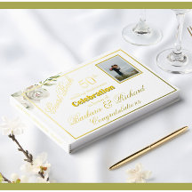 Elegantes Foto Hochzeit Jubiläum Party