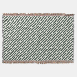 Elegantes geometrisches All-Over-Muster Decke