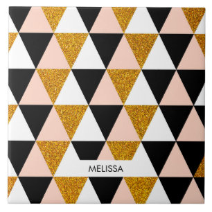 Elegantes geometrisches Muster Fliese