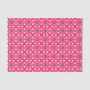 Elegantes geometrisches Muster Girly Chic Seidenpapier