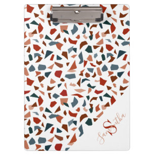 Elegantes geometrisches Muster Klemmbrett